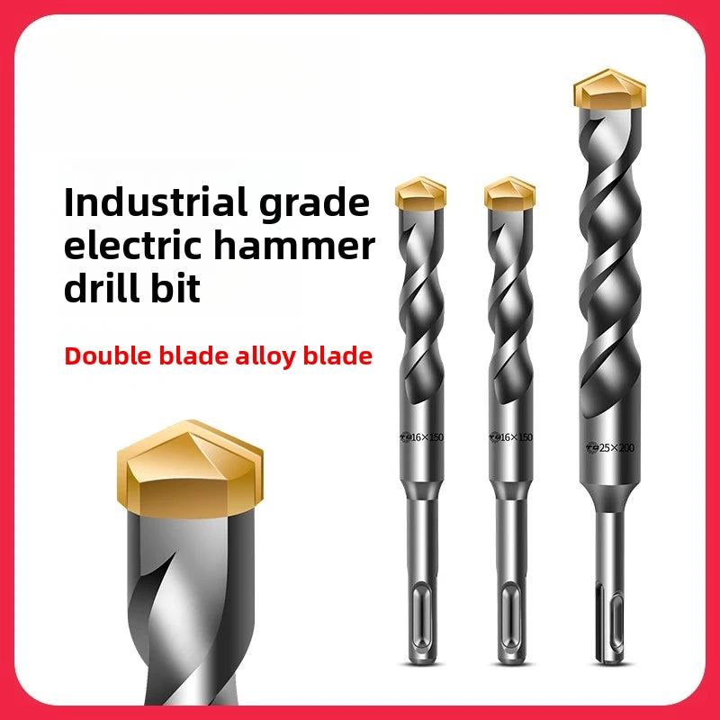 TG Carbide Tungsten Steel Alloy Head Electric Hammer Drill BitA