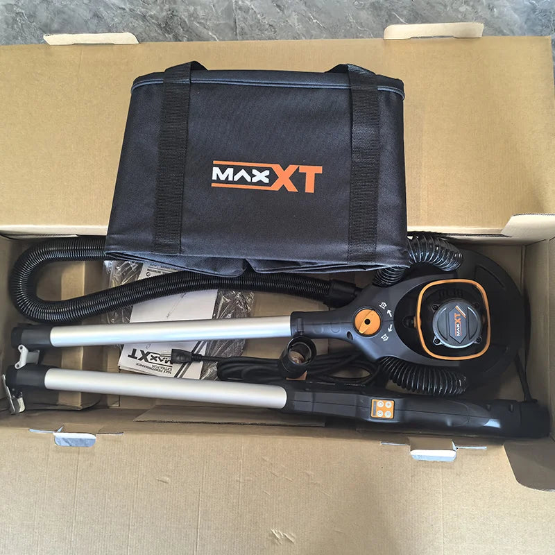 MAXXT 400W Drywall Sander Machine Brushless Motor Led Light 180° Flex