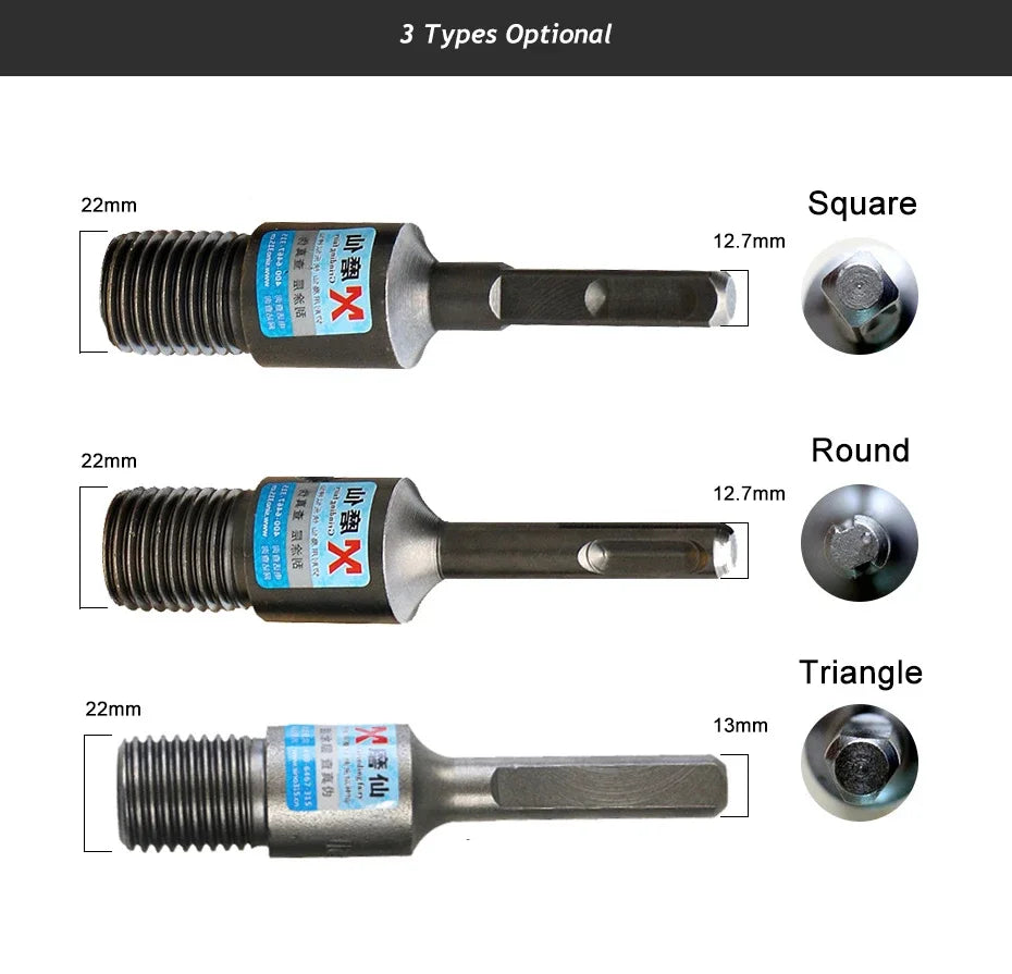 M22 SDS Plus Drill Bit Adapter Connectors For Electric Hammer