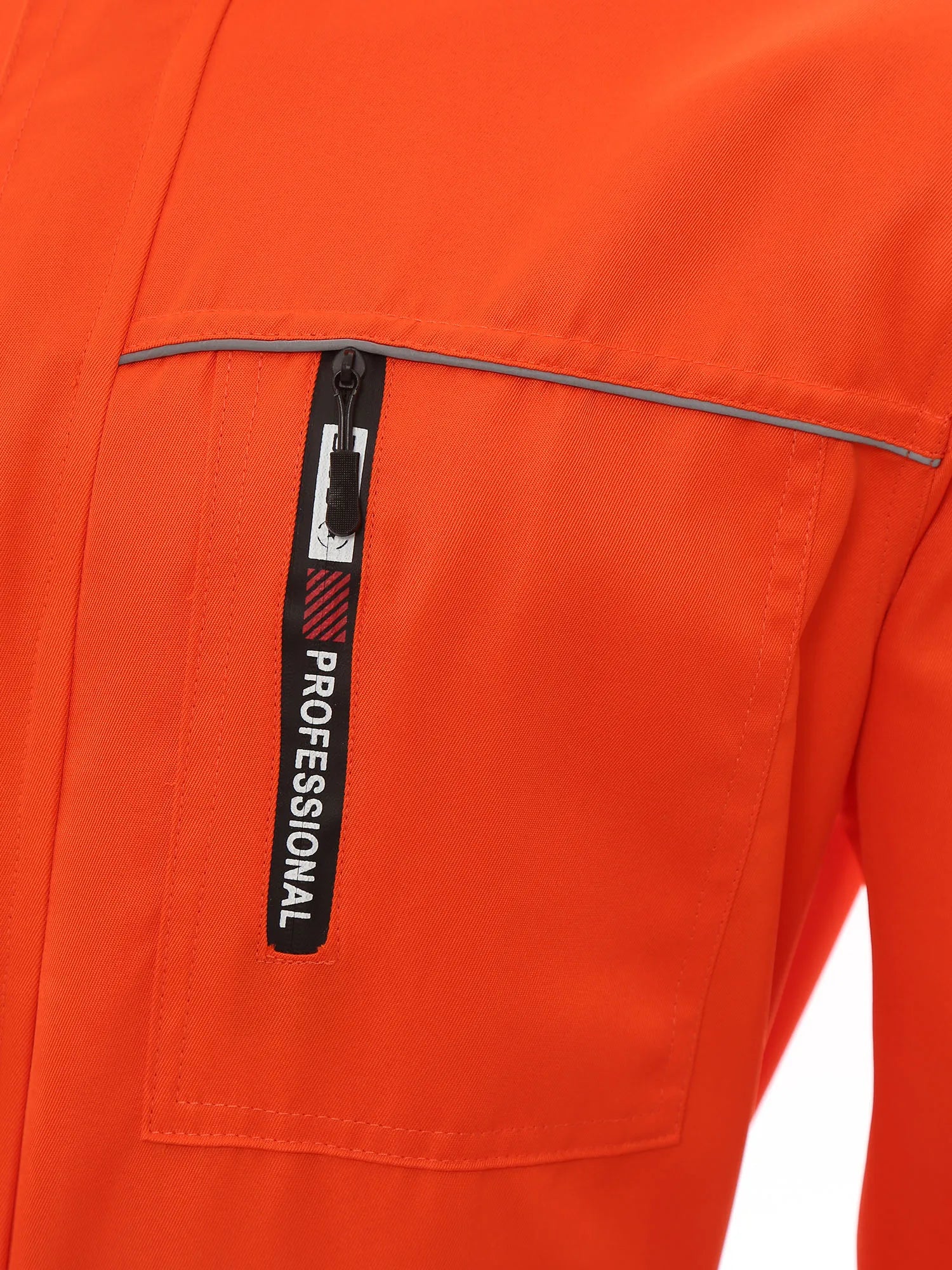 Men Women Resistant Work Coveralls Long Sleeve Multi-pockets Jumpsuit
