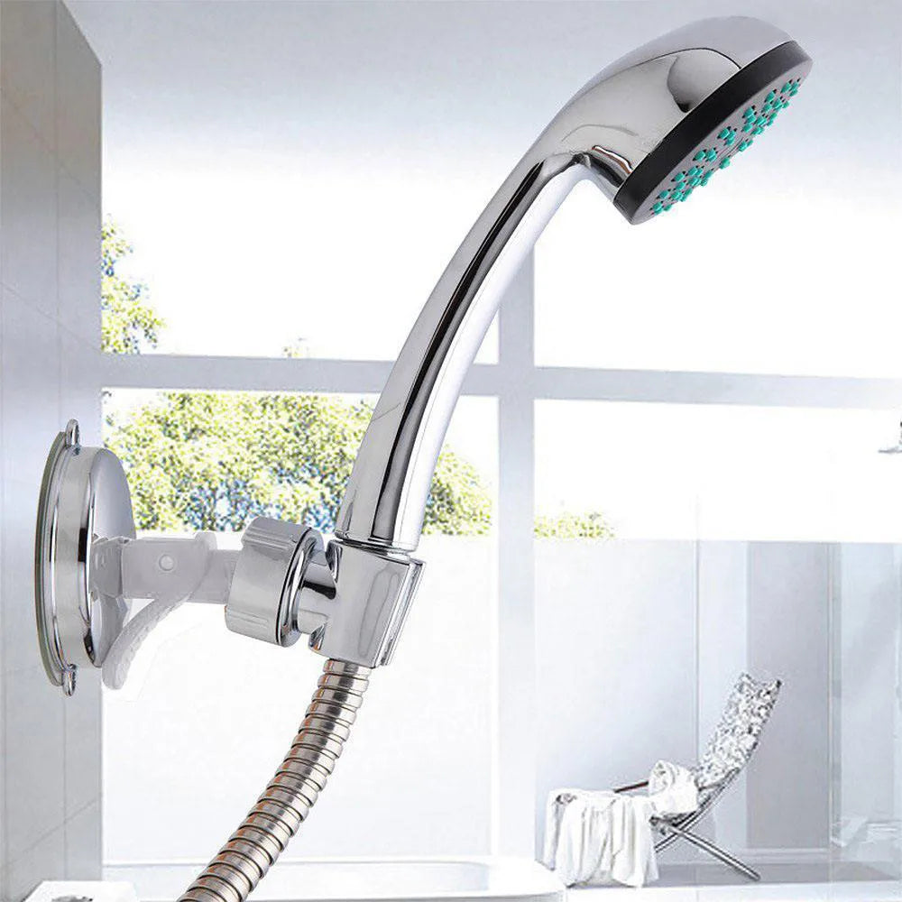 Shower Head Holder Bathroom Strong Vacuum Suction Cup Wall Mount