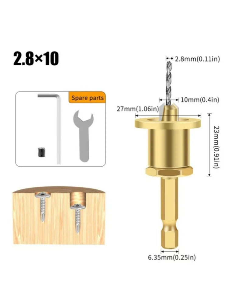 1/5Pcs CNC Adjustable Hexagonal Handle Cutter Woodworking Tools