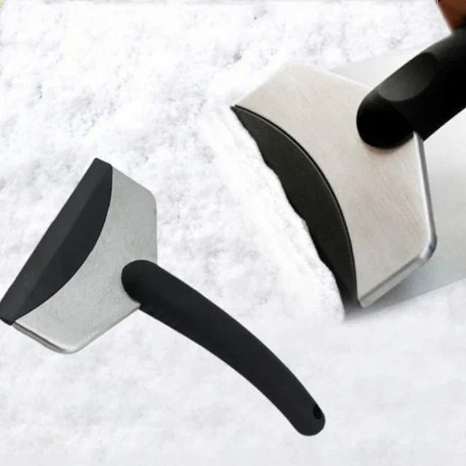 2Pcs Multifunction Car Snow Shovel Winter Windshield Defrosting Ice