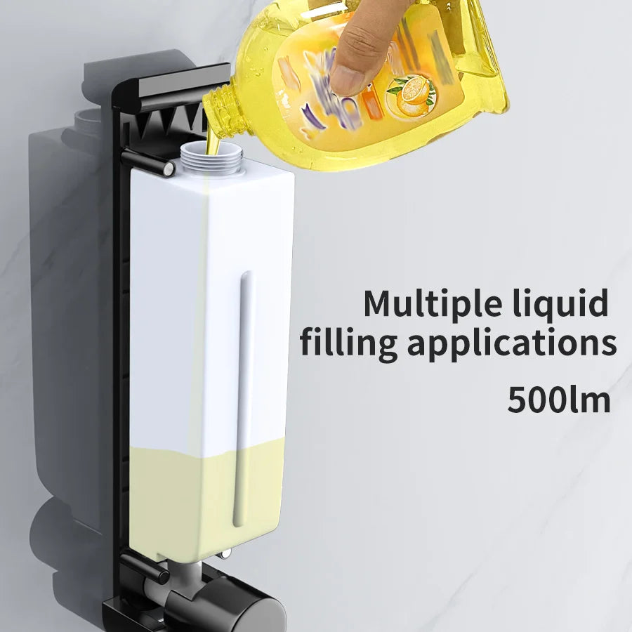 500ml soap wall shower Soap shower gel detergent dispenser Bath