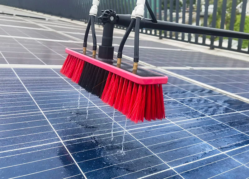 CNHOPOLE Water-Fed Pole Brush Head – Window & Solar Panel Cleaning