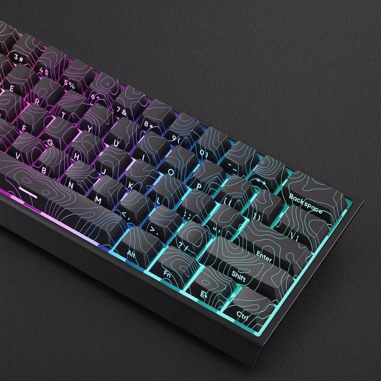 Contour 4.0 Side Engraved Keycap PBT Translucent 97 Key Gaming