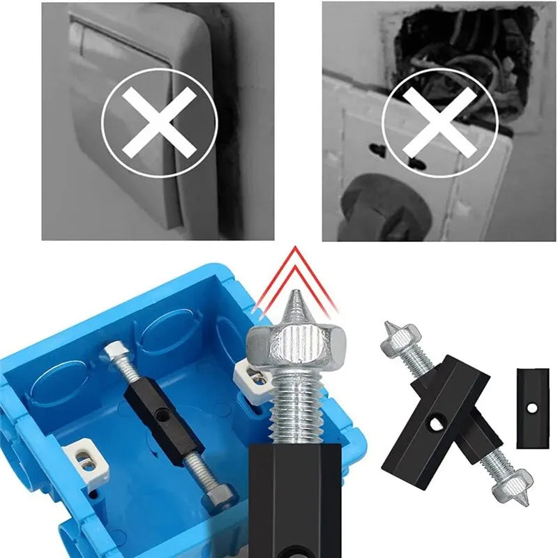10 Pcs Wall Switch Socket Cassette Repairer Adjustable Cassette
