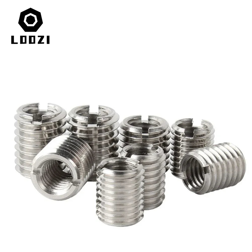 304 Stainless Steel Slotted Inside Outside Thread Adapter Screw