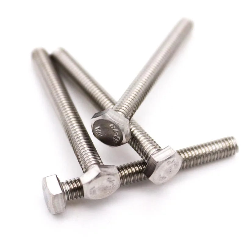M5 M6 M8 M10 M12 M14 M16 A2-70 304 Stainless Steel DIN933 External