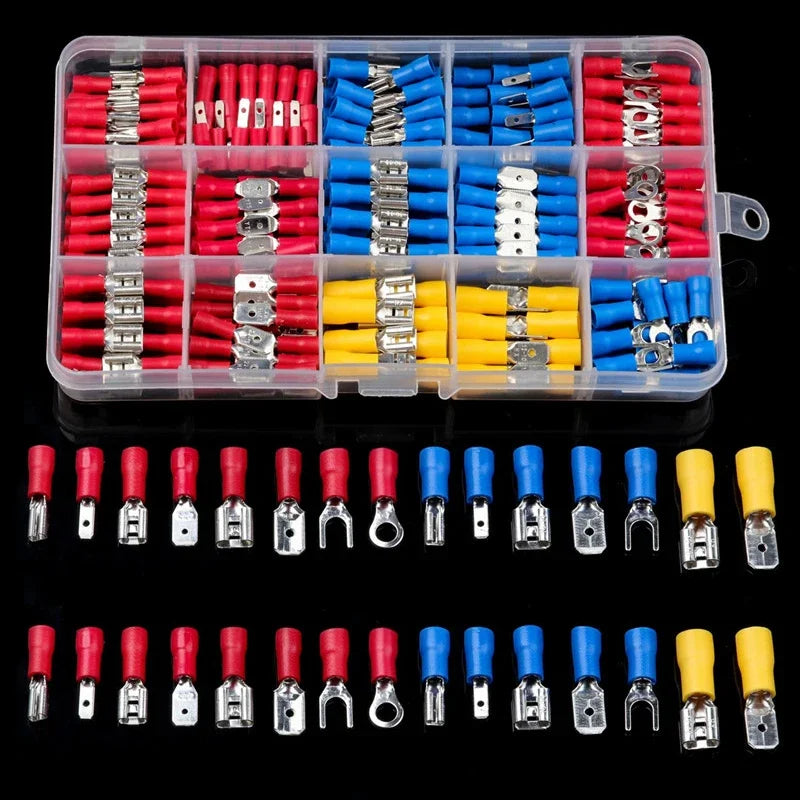 102/280/300/480PCS Wire Connector Kit Male Female Insulated Terminals