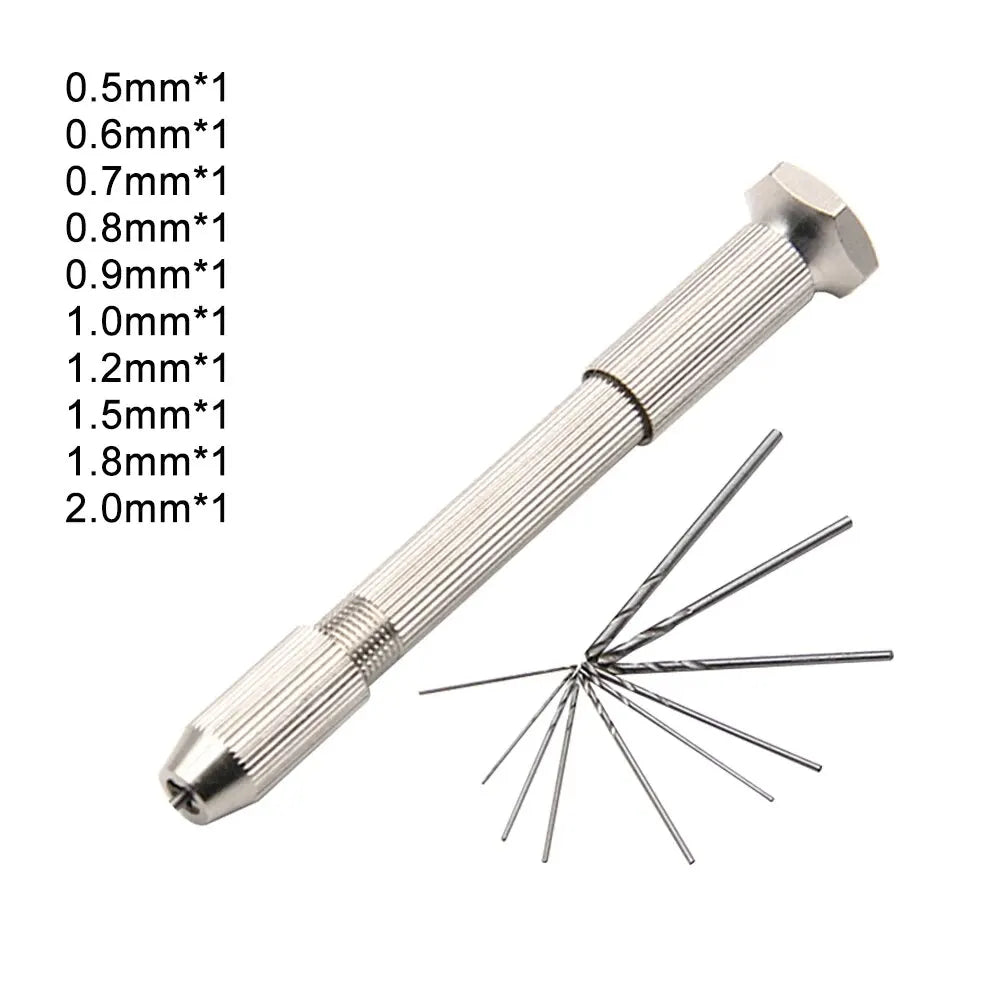 Hand Twist Drill Handle — 10-Piece Single Head Manual D - View 1