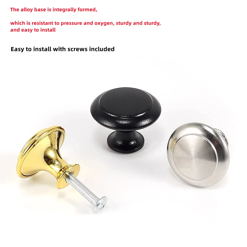 Round Cabinet Pull European Style Door Dandle Drawer Cabinet Handles