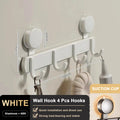 Suction Cup Bathroom Hooks Towel Hanger Nail Wall Rack Hooks Coat