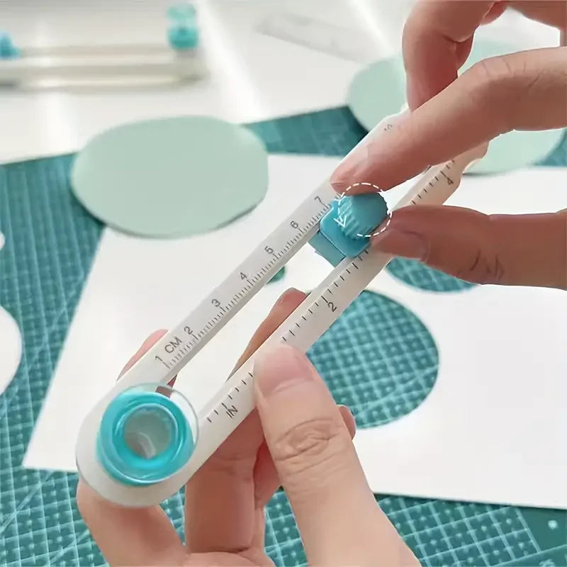 360° Adjustable Circle Cutter - Precision Scrapbooking Tool