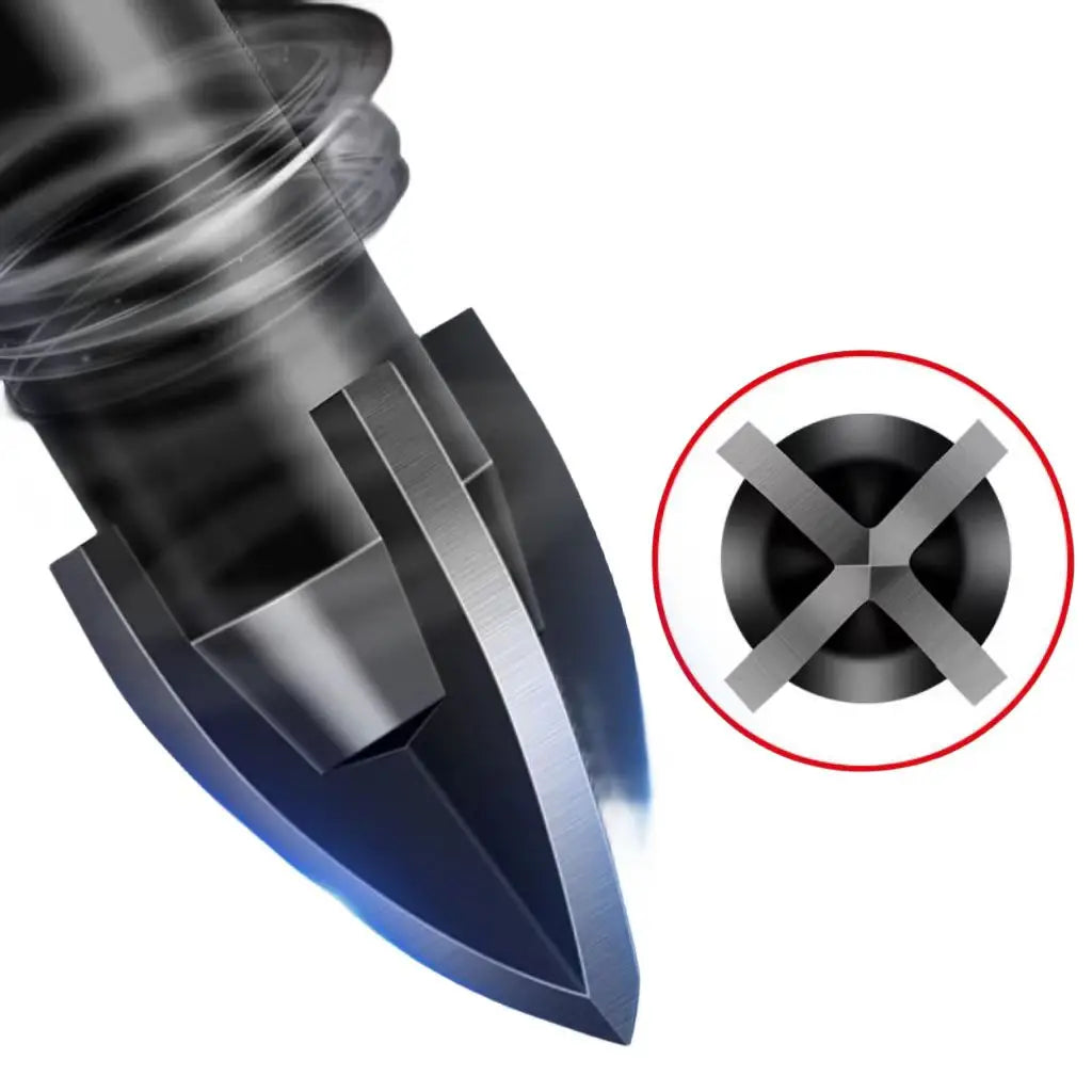 Cross Hex Tile Bits Glass Ceramic Concrete Hole Opener Alloy Triangle