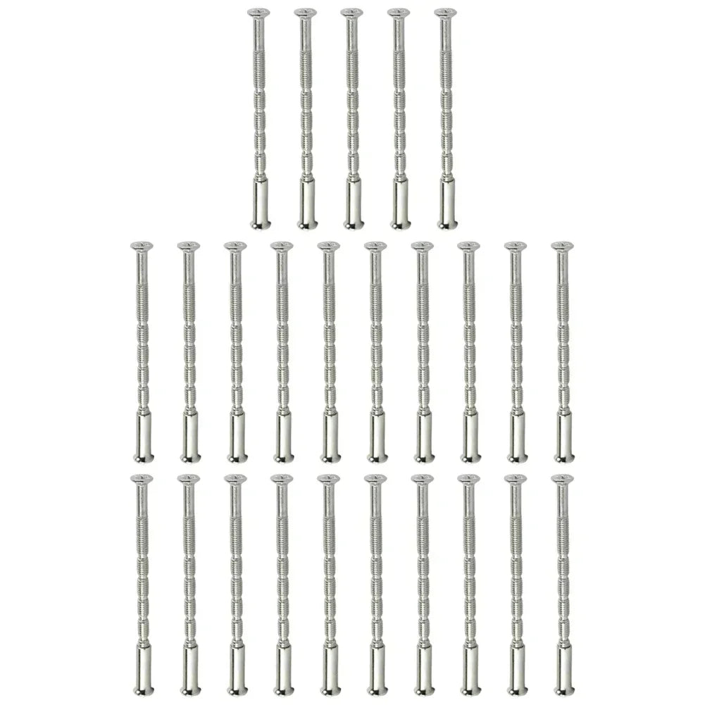 25 Pcs/Set Door Handle Screws - Through Fixing Bolts