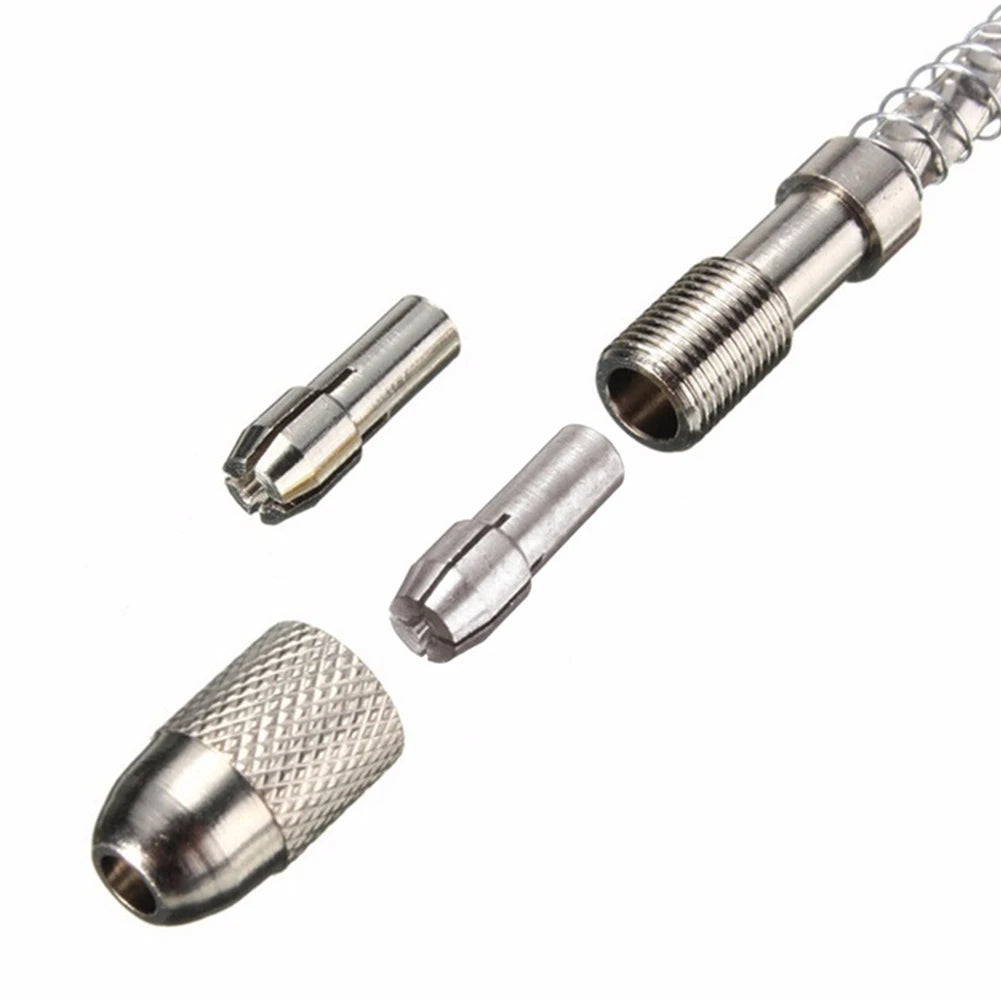 22Pcs 0.3mm-1.6mm Hand Drill Bit Set Semi-Automatic Micro Mini HSS