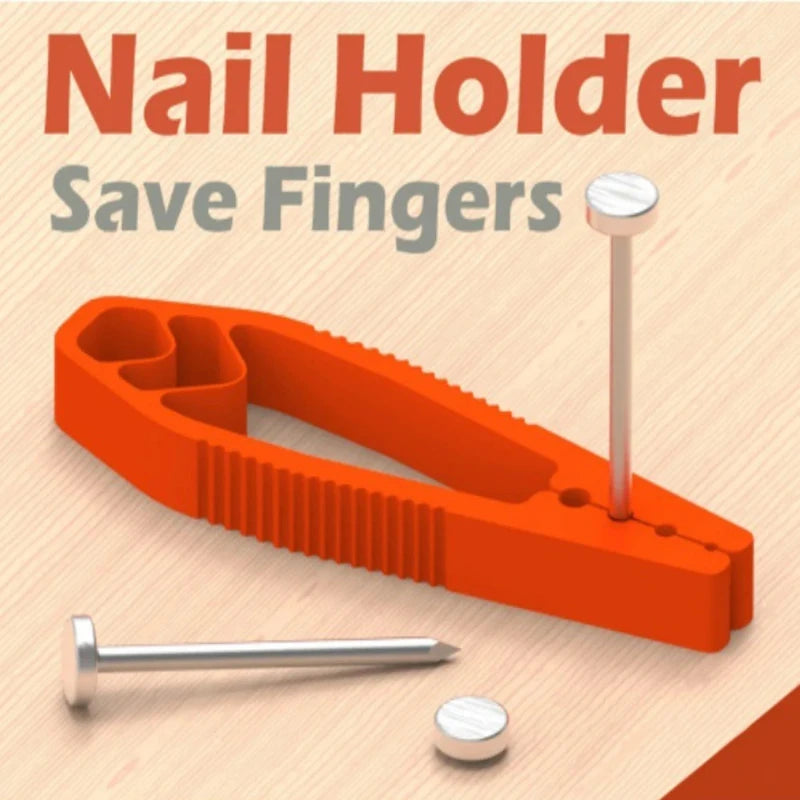 Portable Nail Fixer Tool Woodworking Nail Fixer Plastic Sliding Joint