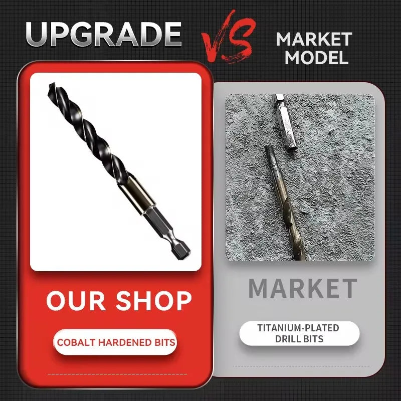 1.5-7.5mm Hex Shank Twist Drill Bit Wood Metal Hole Cutter Core