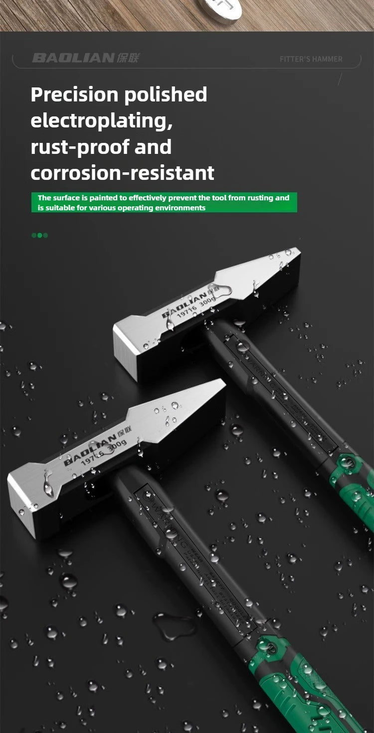 Hardware Tools, Building Decoration, Flat Head Hammer 200g
