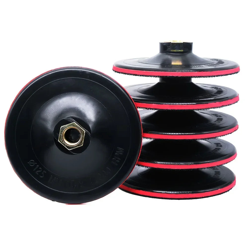 5 Inch Foam Backing Pad – M14/5/8-11 Thread for Angle Grinder
