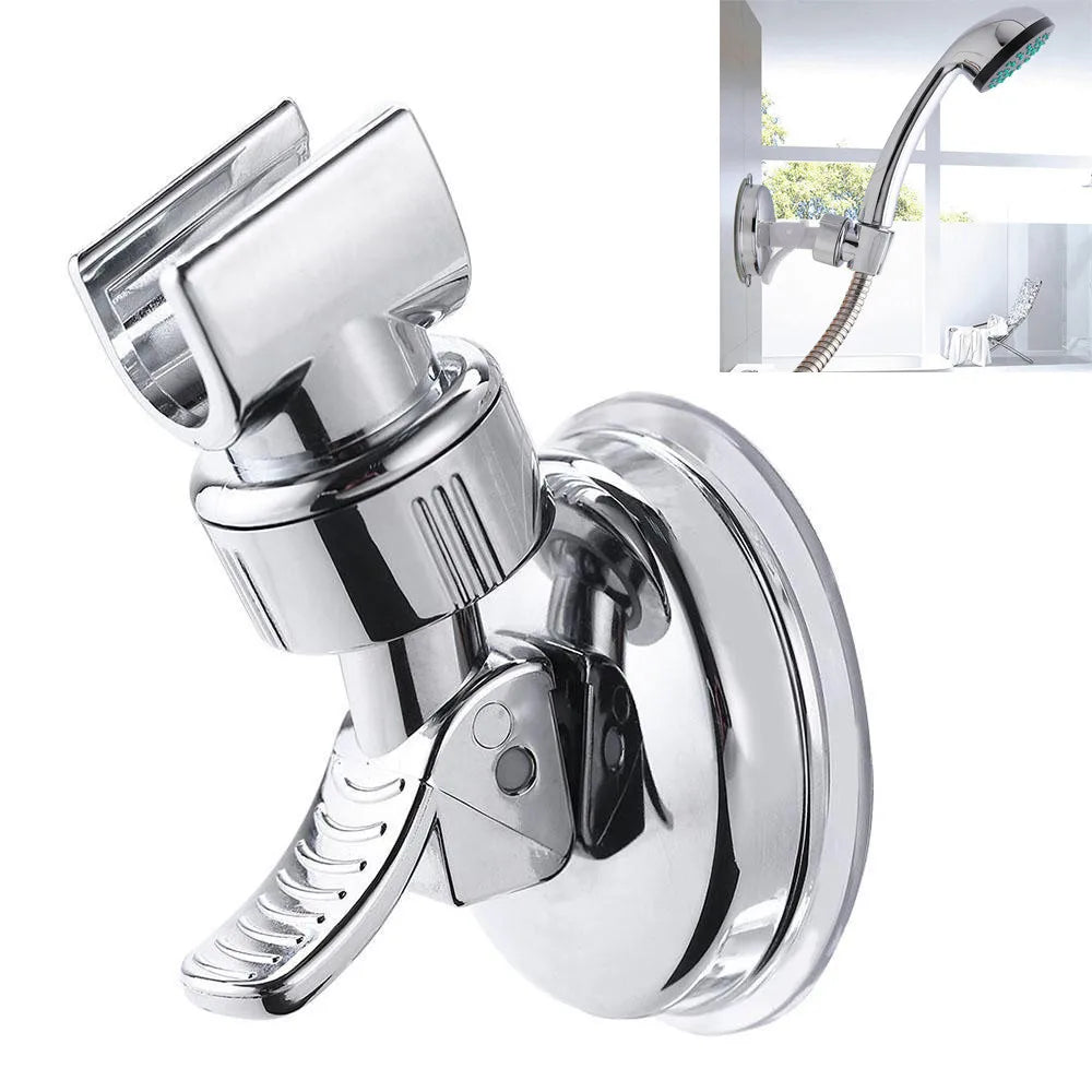 Shower Head Holder Bathroom Strong Vacuum Suction Cup Wall Mount Ho...