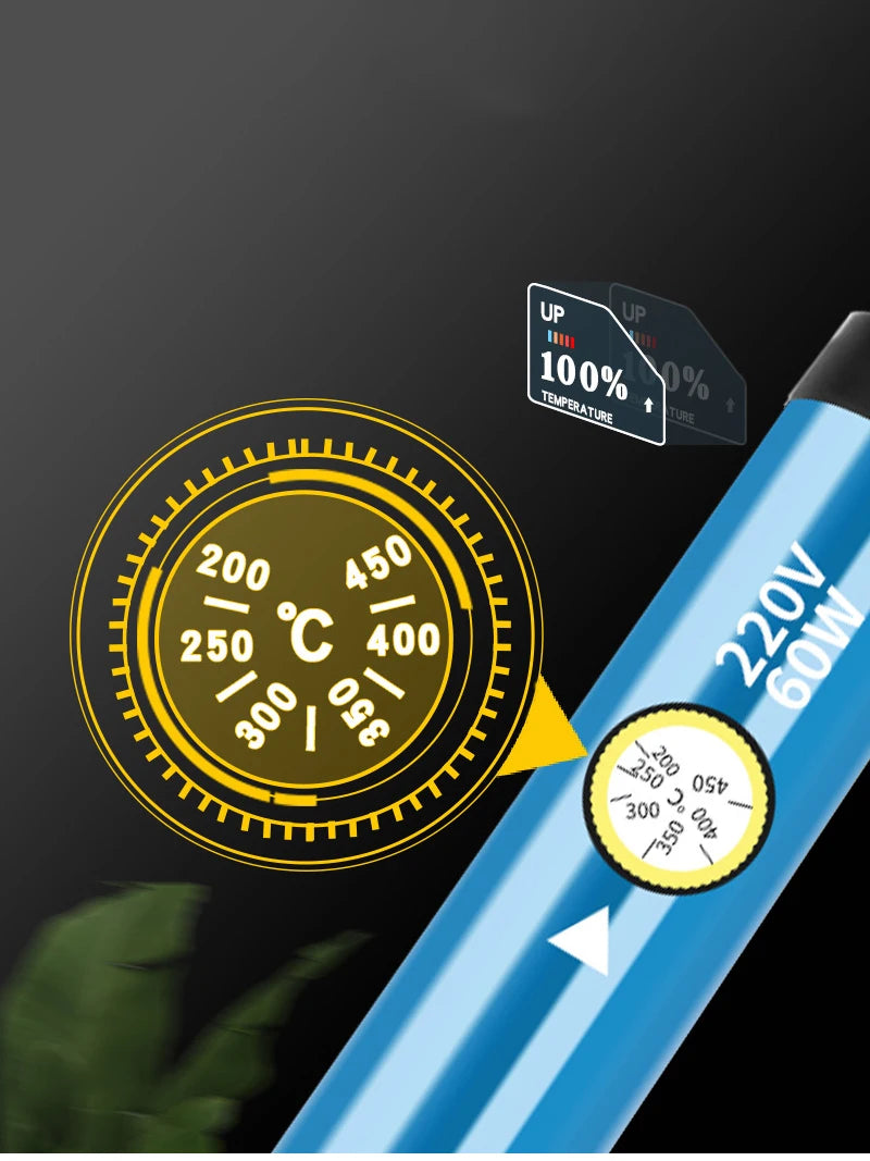60W Adjustable Temperature Electric Soldering Iron Welding Iron