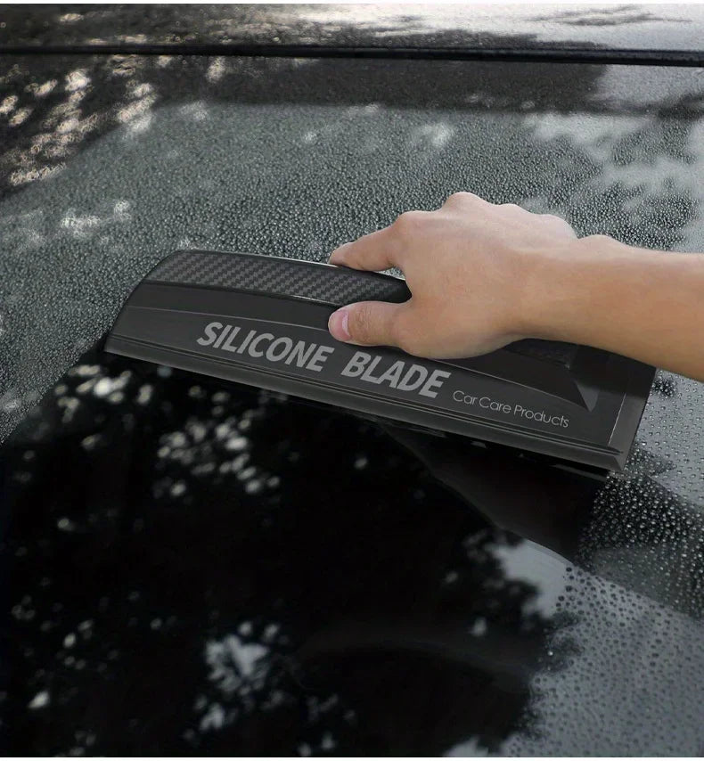 Non-Scratch Soft Silicone Handy Squeegee Car Wrap Tools Water Window
