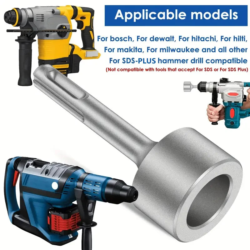 SDS Plus Ground Rod Driver 85mm Heavy Duty Steel Drill Bit Driver