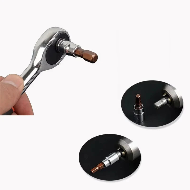 6Pcs 1/4 Inch Hex Screwdriver Bit Socket Set H3-H8 for Torque Spanner