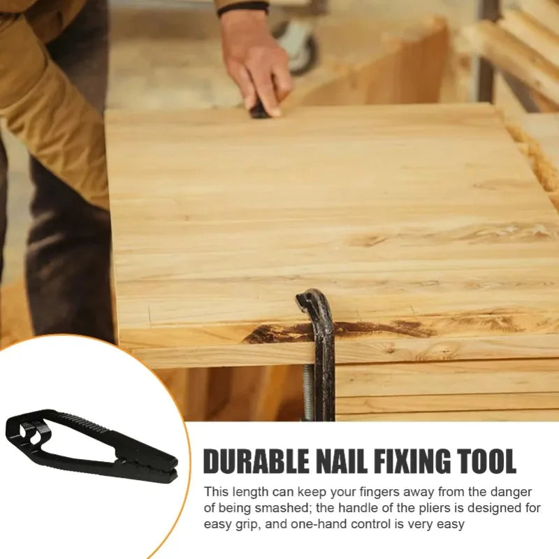 Portable Nail Fixer Tool Woodworking Nail Fixer Plastic Sliding Joint