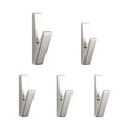 SARIHOSY 1/5PCS Matte Wall Hooks Bathroom Accessories Coat Hooks