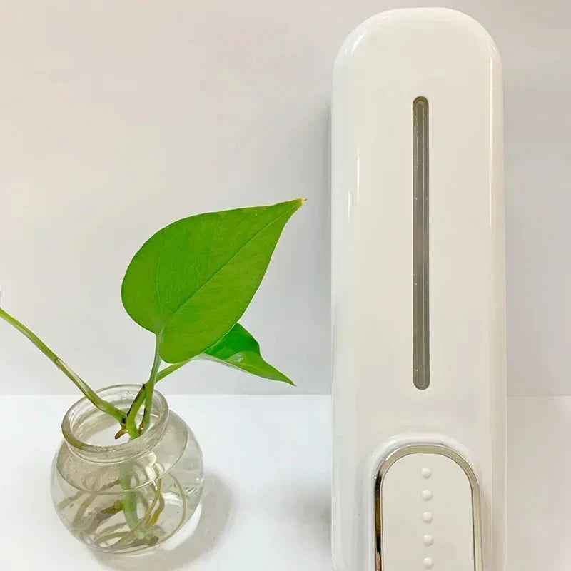 350ml Wall Mount Soap Dispenser Manual Shampoo Shower Gel Dispenser