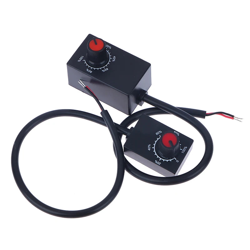0-10V DC Knob Dimmer Potentiometer for LED Grow Lights & Drivers