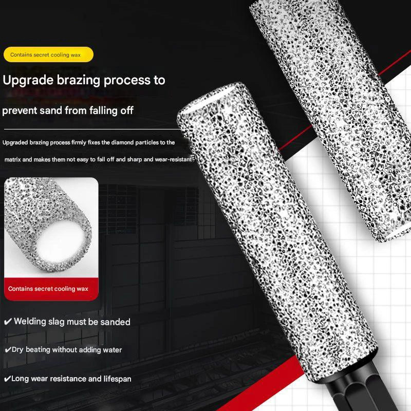 10/4/1PCS Dry Diamond Milling Drill Bits Enlarging Hole Dry Drilling
