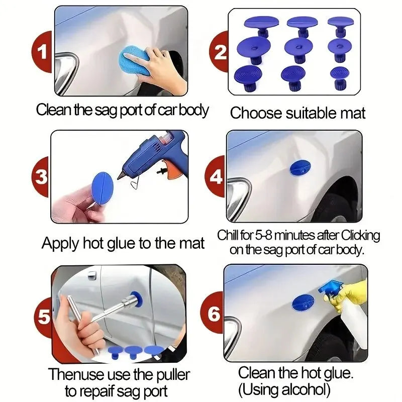 Car Dent Repair Tool Auto Body Part Mechanical Sheet Metal Paintless