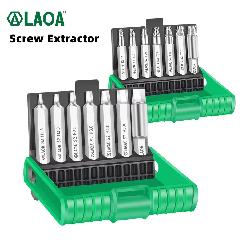 Screw Extractor Bit Torx Guide Hex Guide Broken Quick S2 Extractor