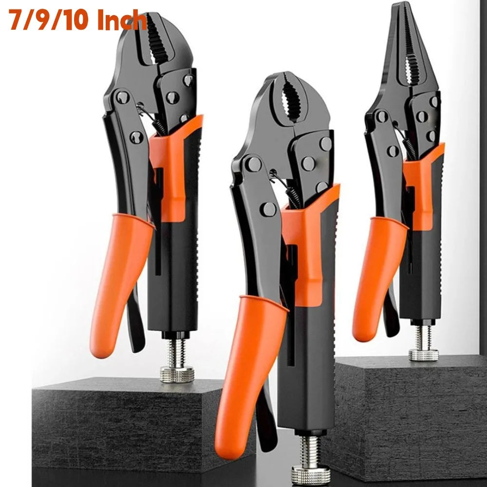 7/9/10 Inch Strong Locking Pliers Universal Multifunctional Pressure