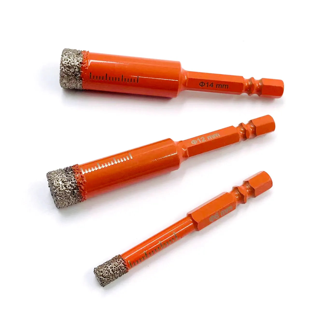 Dry Diamond Drill Bits Set for Granite Ceramic Marble Tile Stone