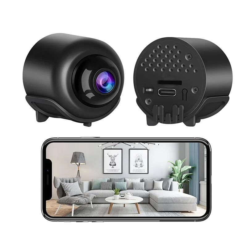 1080P HD Mini WiFi Camera Indoor Safety Security Surveillance Baby