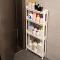 Behind The Door Storage Cabinet Bathroom and Kitchen Storage Rack M...
