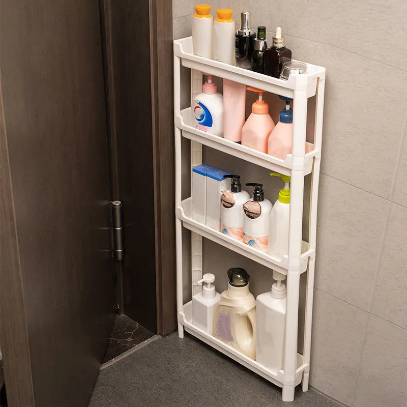 Behind The Door Storage Cabinet Bathroom and Kitchen Storage Rack M...