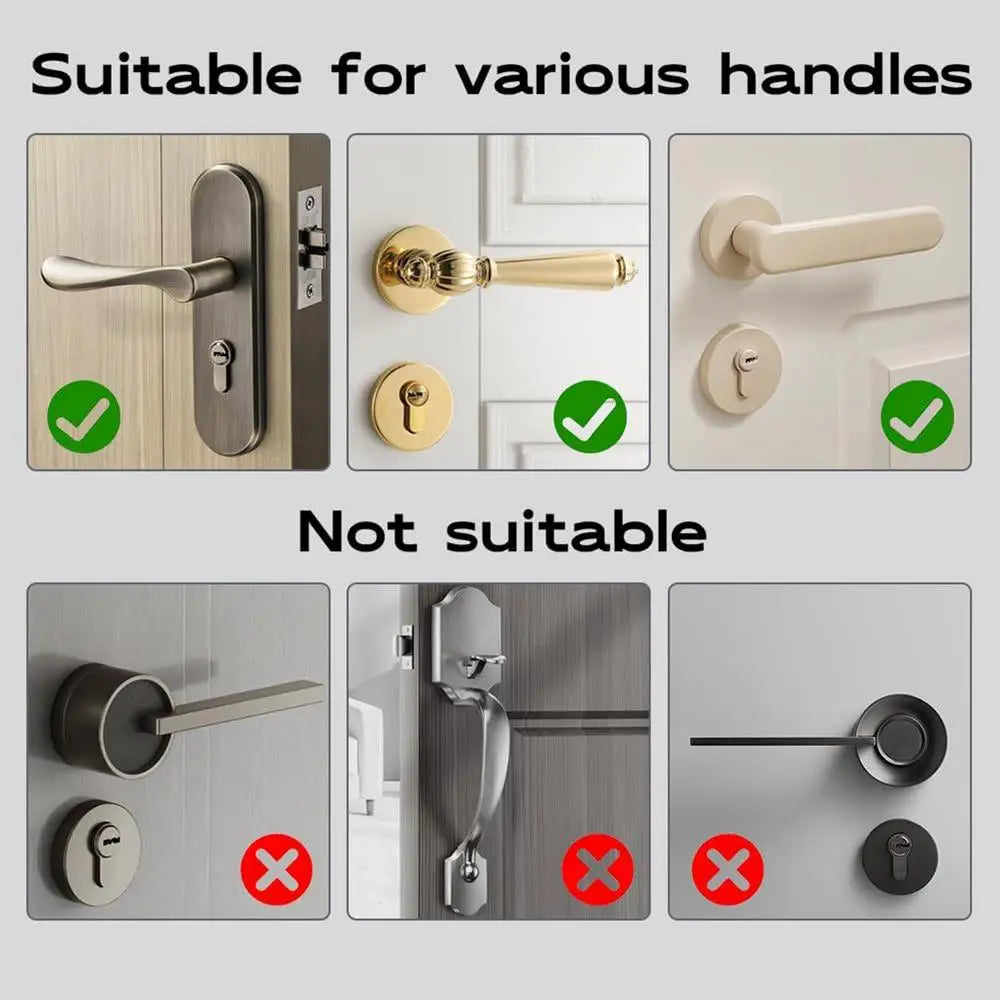 Silicone door handle cover Anti-Collision Door Knob Handle Protector