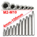 304 Stainless Steel Standoff PCB Support Male To Female Hex Board S...