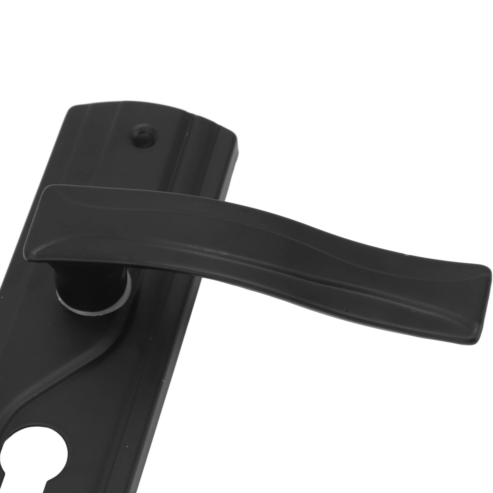 Door Handle Lock Keys Set Black Bedroom Door Lock Set Thickened