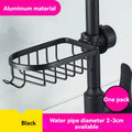 Shower Rack Bathroom Punch-Free Space Aluminum Shower Room Shower Rod