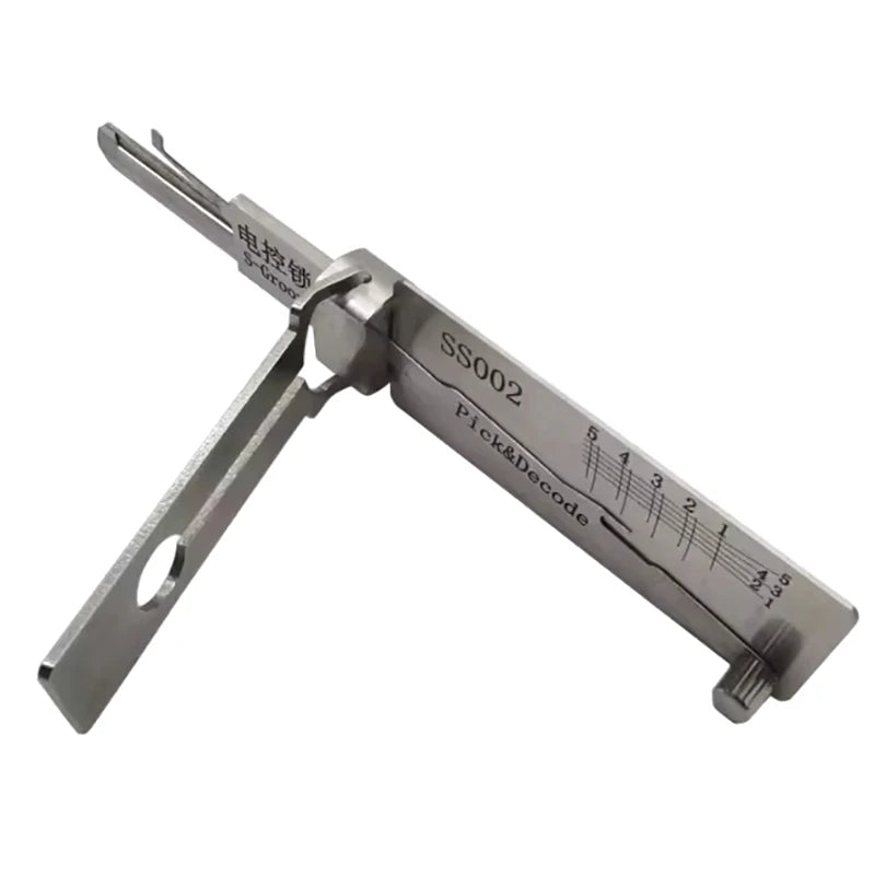 SS002 Locksmith Tool Set 2-in-1 Implement for Door Lock Servicing
