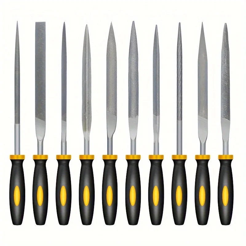 High-Carbon Steel Precise Needle File Set