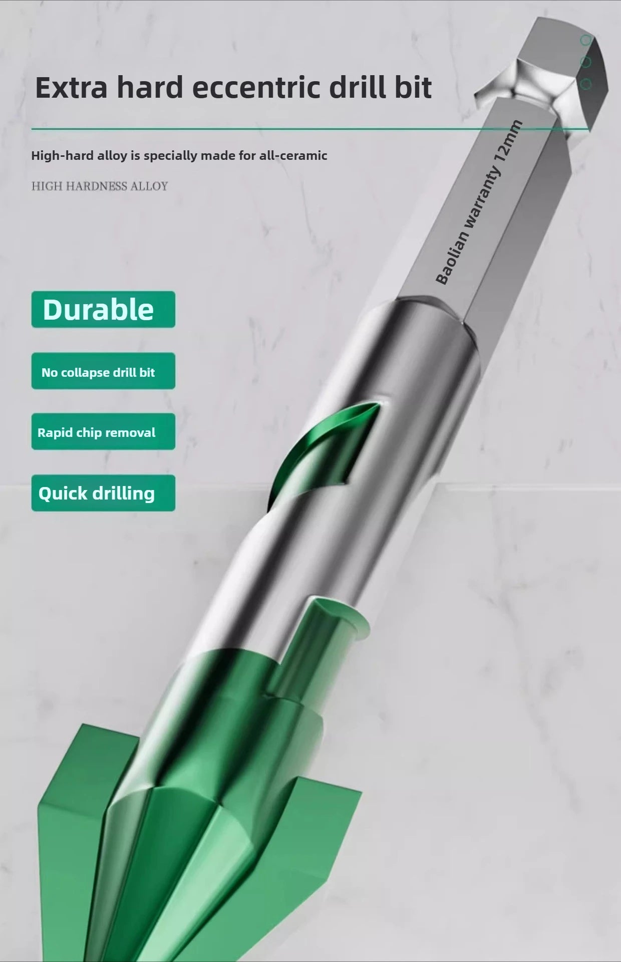 Eccentric Twist Drill Bit High-Strength Drill Bits Sets