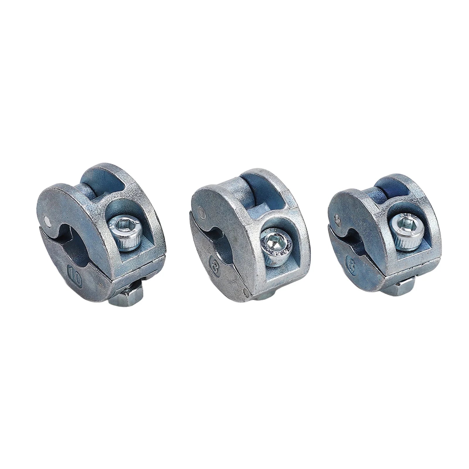 3PCS 6mm 8mm 10mm Drill Bit Stopper Collars Zinc Alloy Drilling Depth